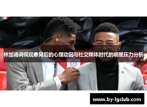 林加德调侃现象背后的心理动因与社交媒体时代的明星压力分析