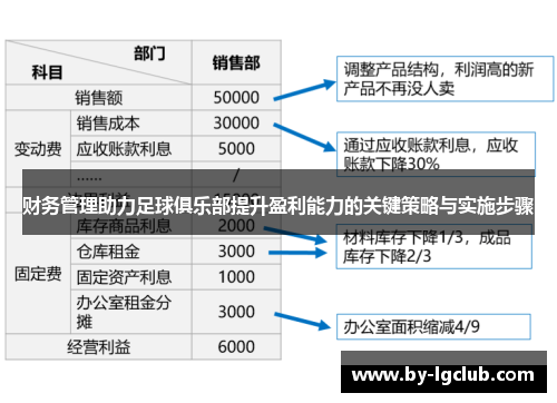 财务管理助力足球俱乐部提升盈利能力的关键策略与实施步骤